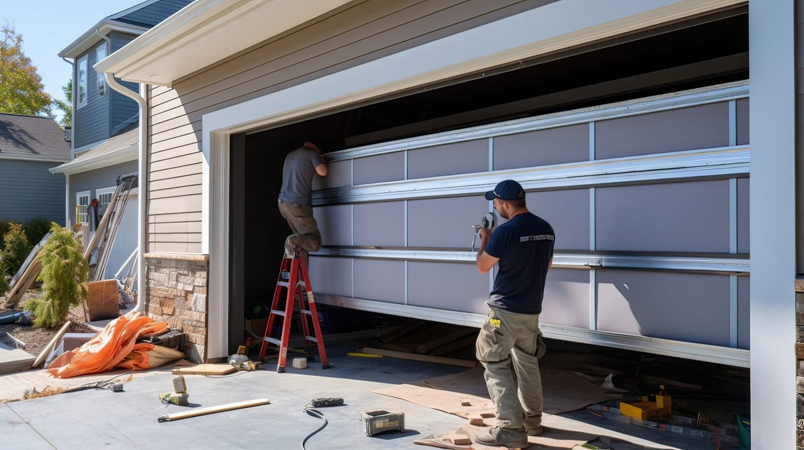 Garage Door Spring Repair in King City